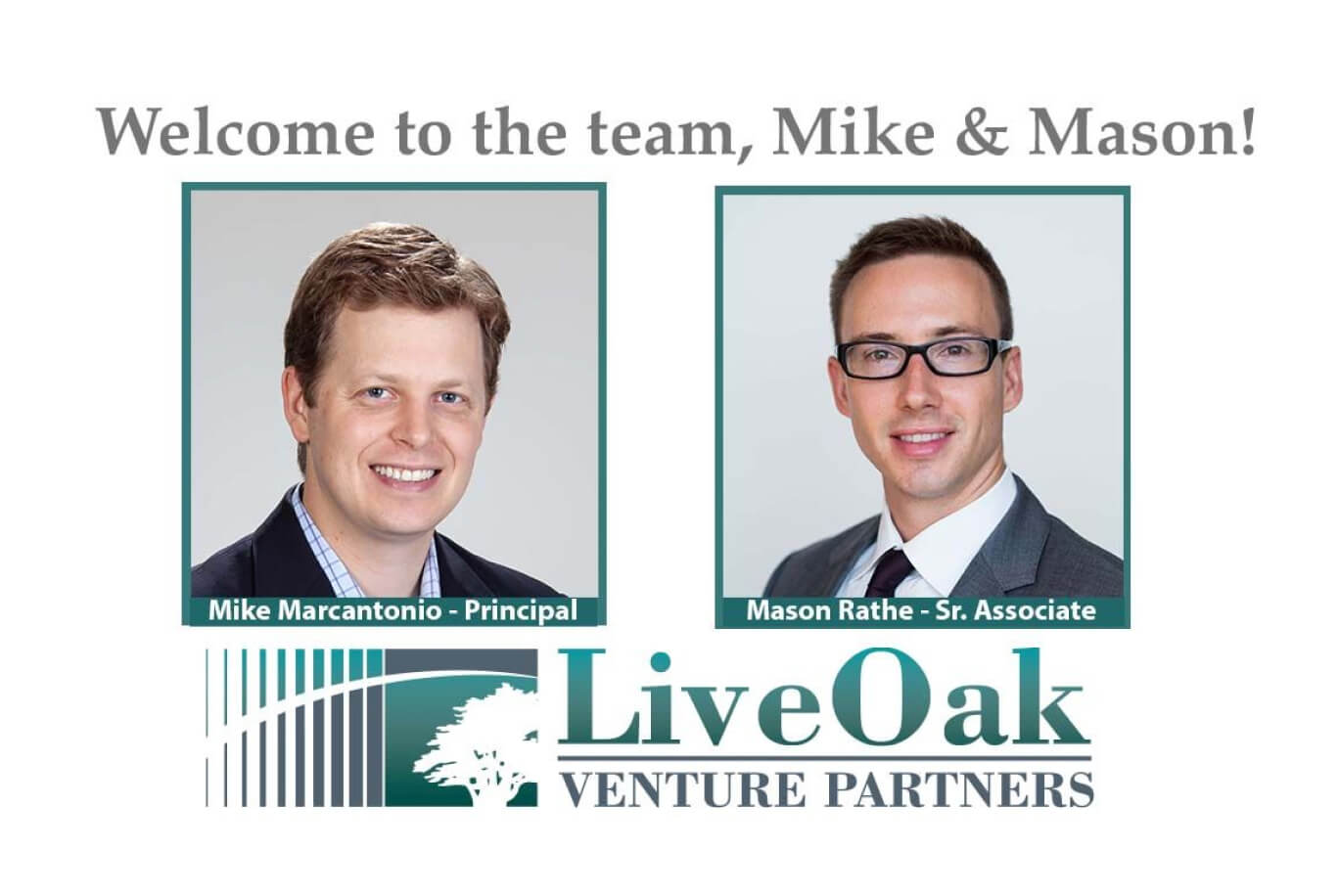 LiveOak Venture Partners Expands Team