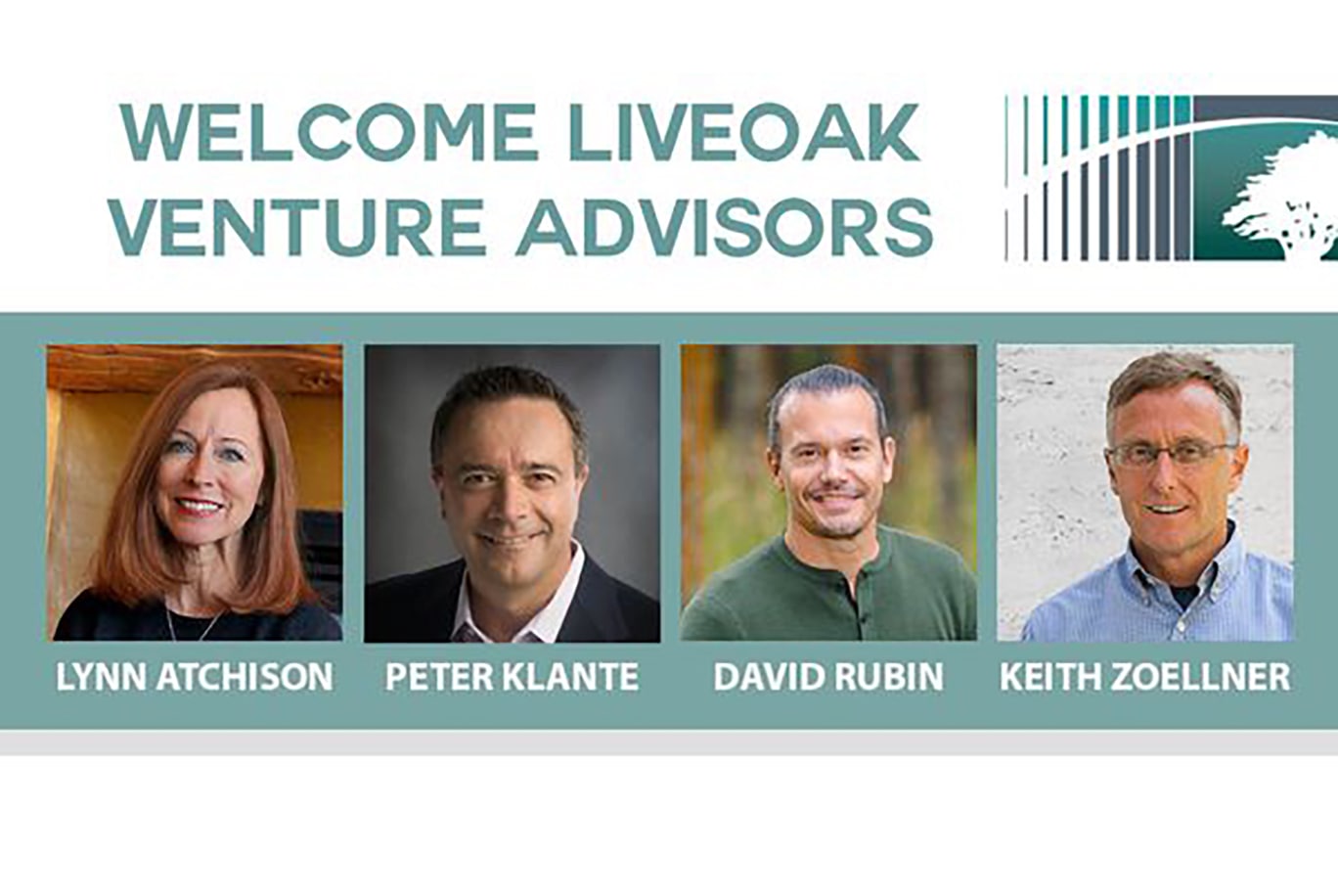 LiveOak Venture Partners Launches Venture Advisors Program with the Addition of Four Key Executives