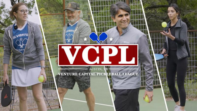 Austin-based VC firms go head-to-head in a game of pickleball