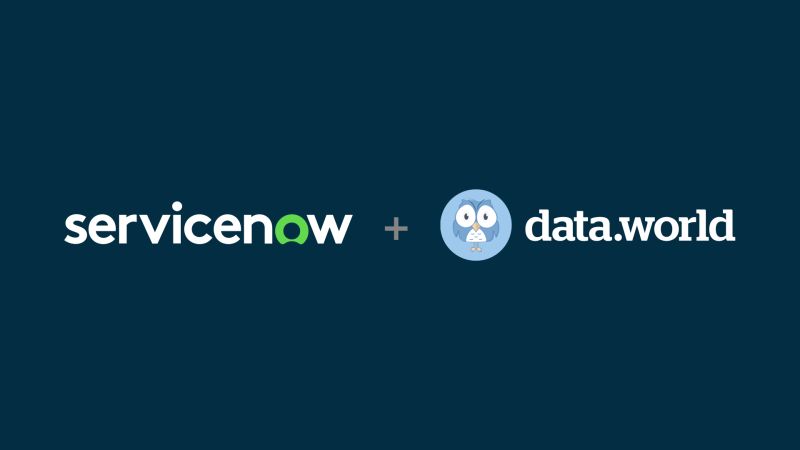 ServiceNow Aquires Data.World